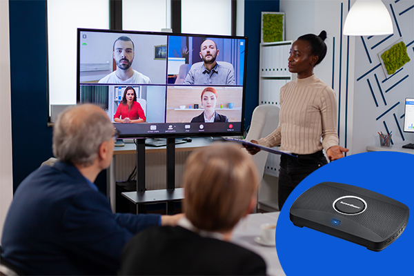 ScreenBeam 1100 Plus - Thiết bị chia sẻ không dây giúp vượt qua trở ngại cho các phòng họp kết hợp